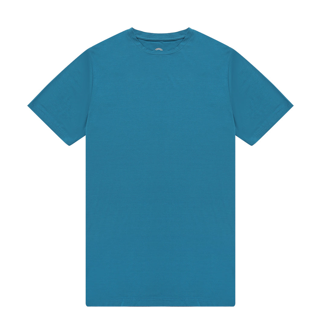 Ocean Blue (Ocean Friends) Viscose Bamboo Mens Short Sleeve Tee Shirt