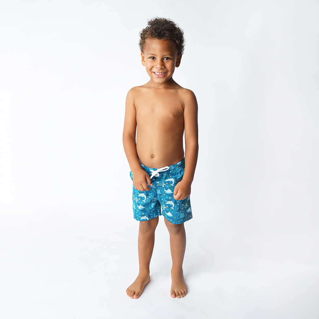 Ocean Friends Boy Swim Trunks