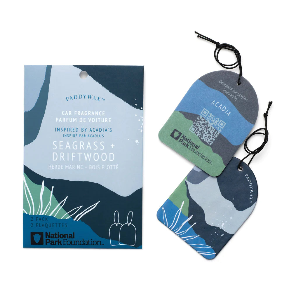 Paddywax Seagrass and Driftwood Car Fragrance
