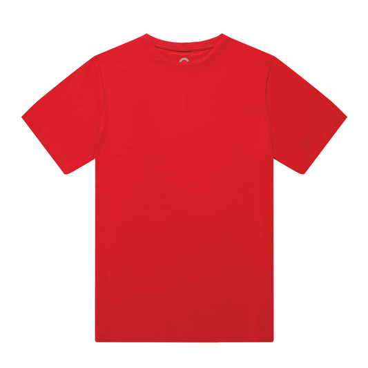 Barn Red Mens Bamboo Short Sleeve Tee Shirt