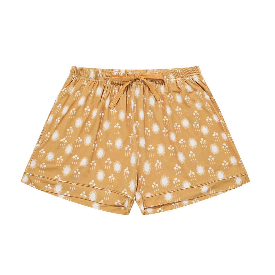 Sunny Days Viscose Bamboo Womens Pajama Shorts