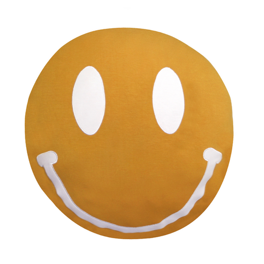 Lucy's Room Smiley Face Bamboo Pillow