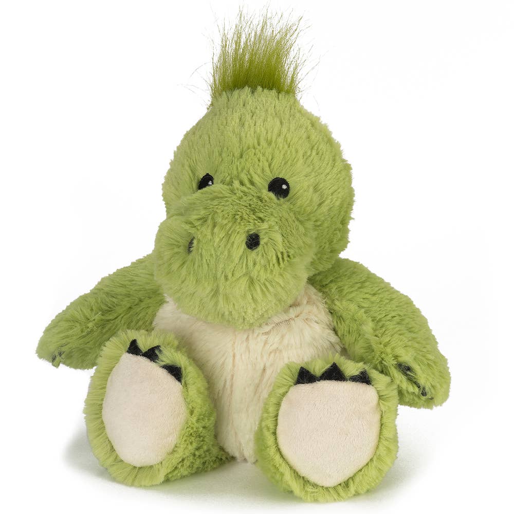 Green Dinosaur Warmies Stuffed Animal