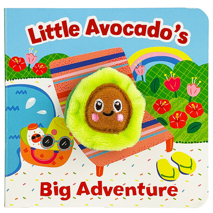 Little Avocado's Big Adventure Puppet Board Book