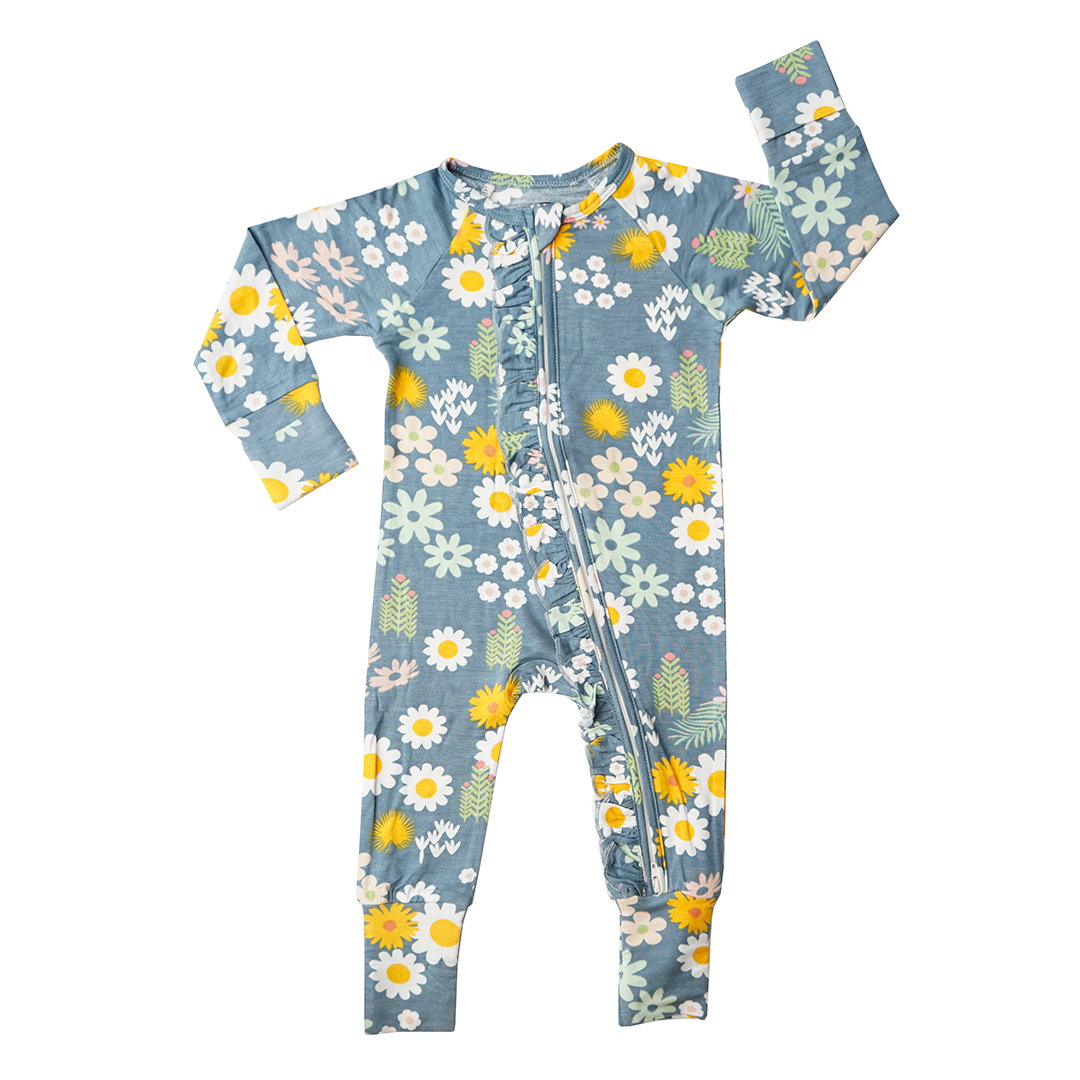 blue_daisy_bambo_pajama