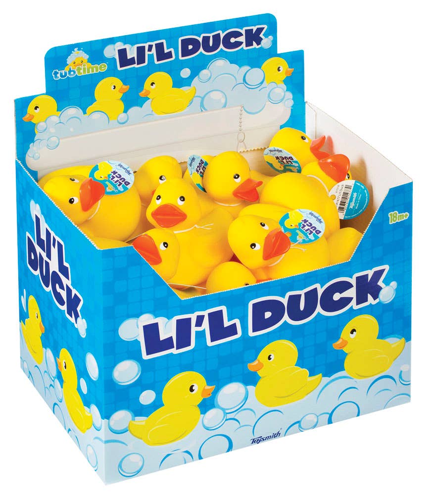 Li'l Yellow Duck Bath/Pool Toy (Sold Separately)