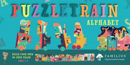 *FINAL SALE* PuzzleTrain: Alphabet Learning Educational Puzzle