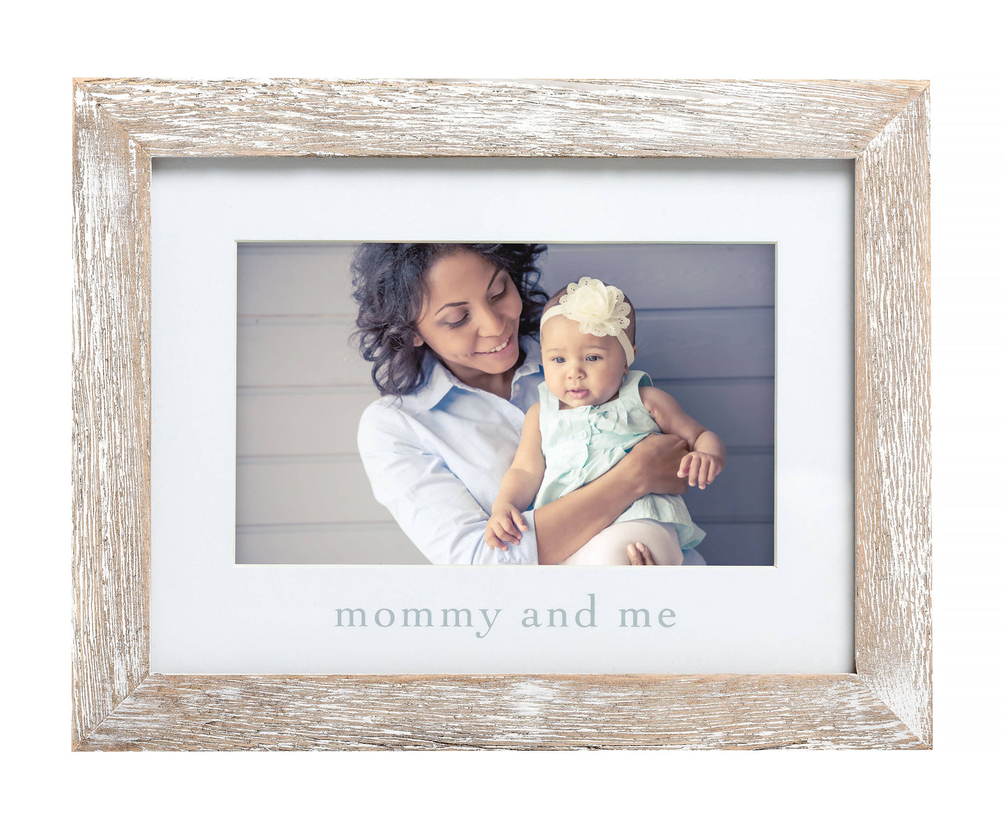 Mommy and Me Rustic Picture Frame