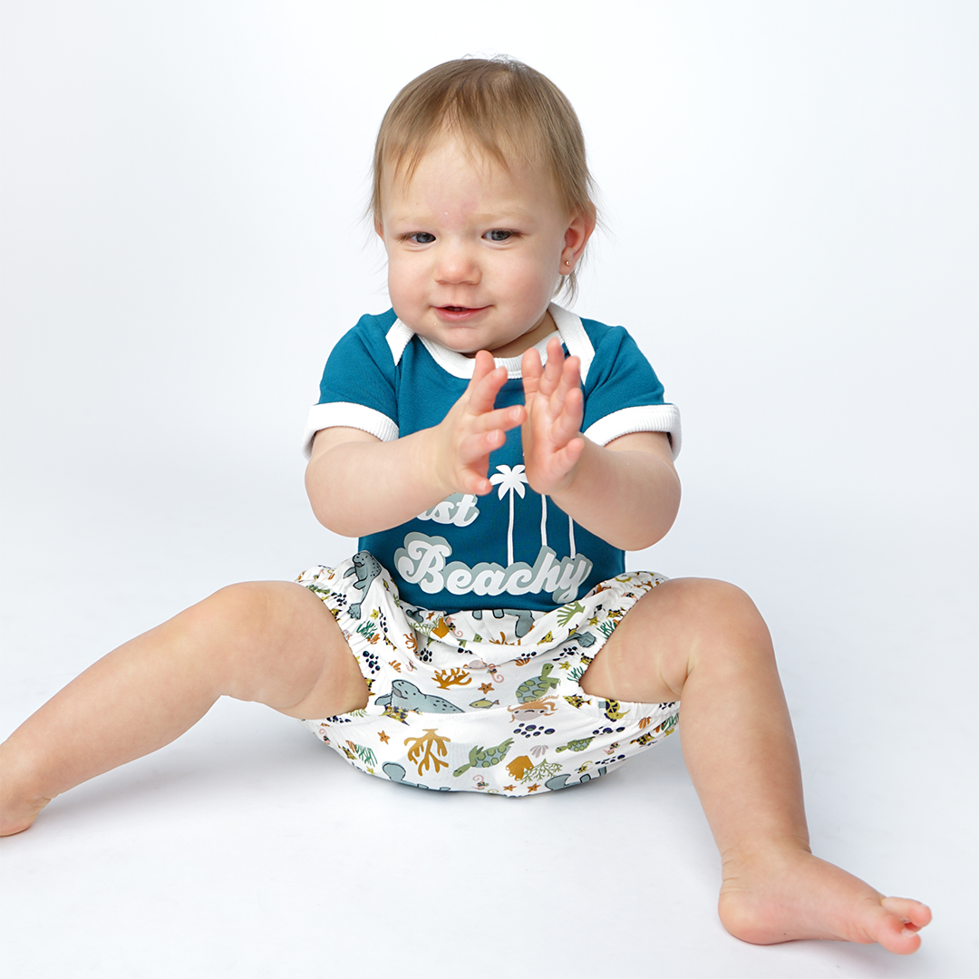 *FINAL SALE* Just Beachy Bamboo Baby Onesie