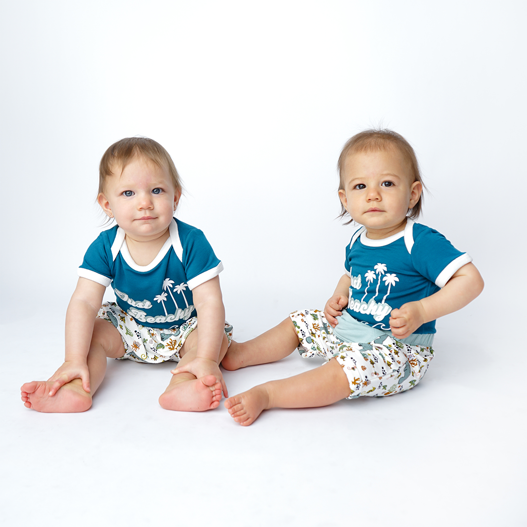 *FINAL SALE* Just Beachy Bamboo Baby Onesie