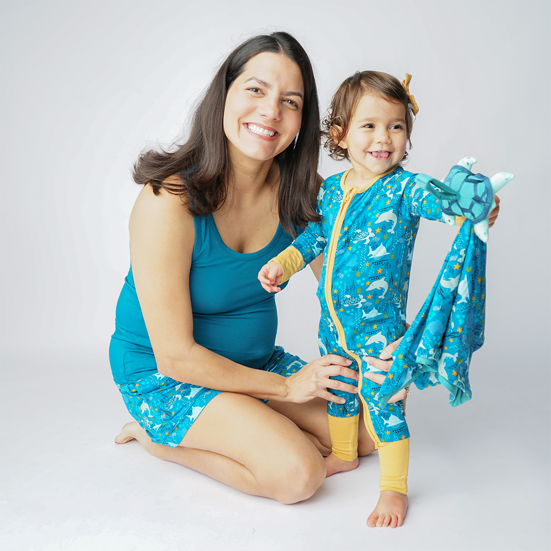 Bamboo Viscose Baby Lovey Ocean Friends Sea Animals – Emerson and Friends