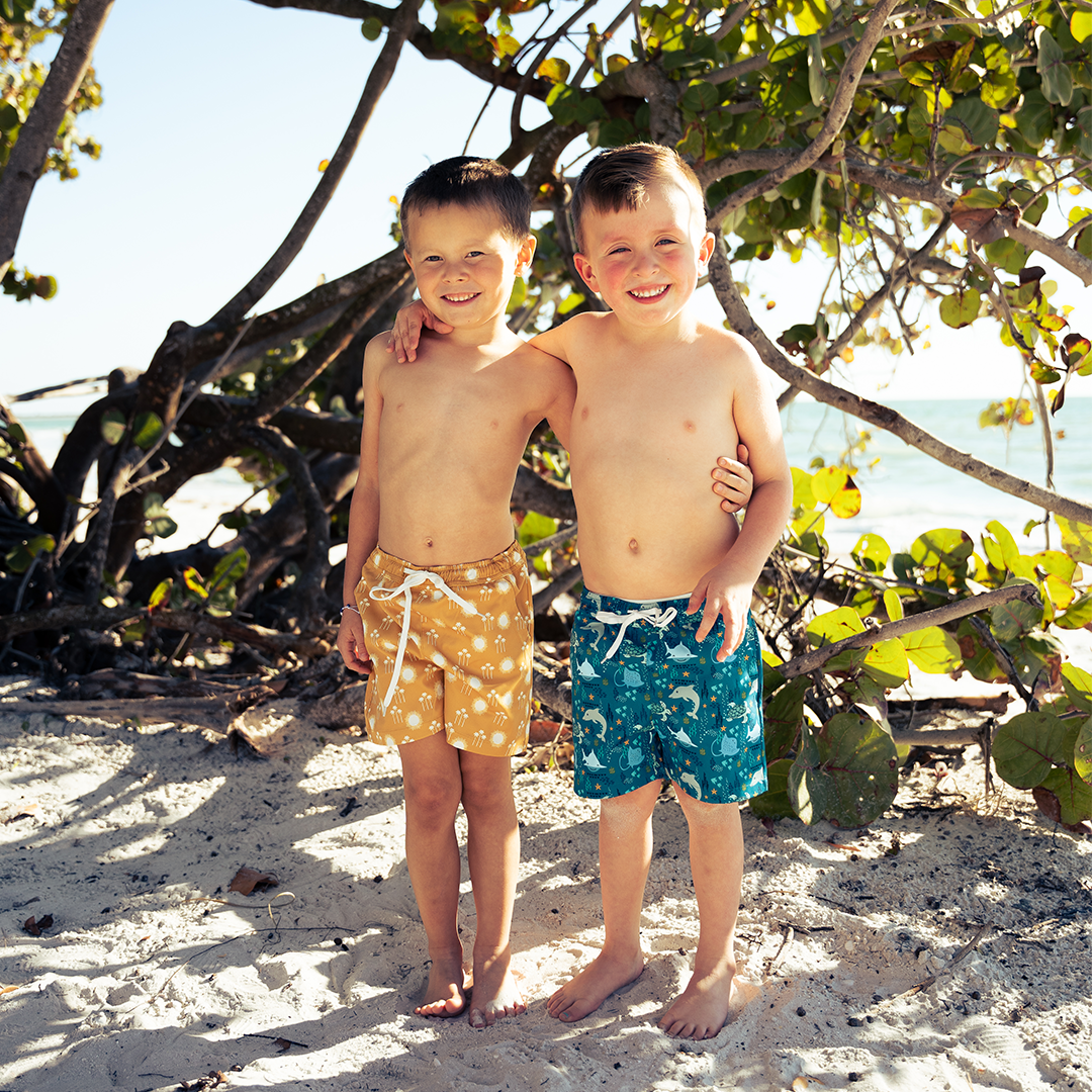 Ocean Friends Boy Swim Trunks