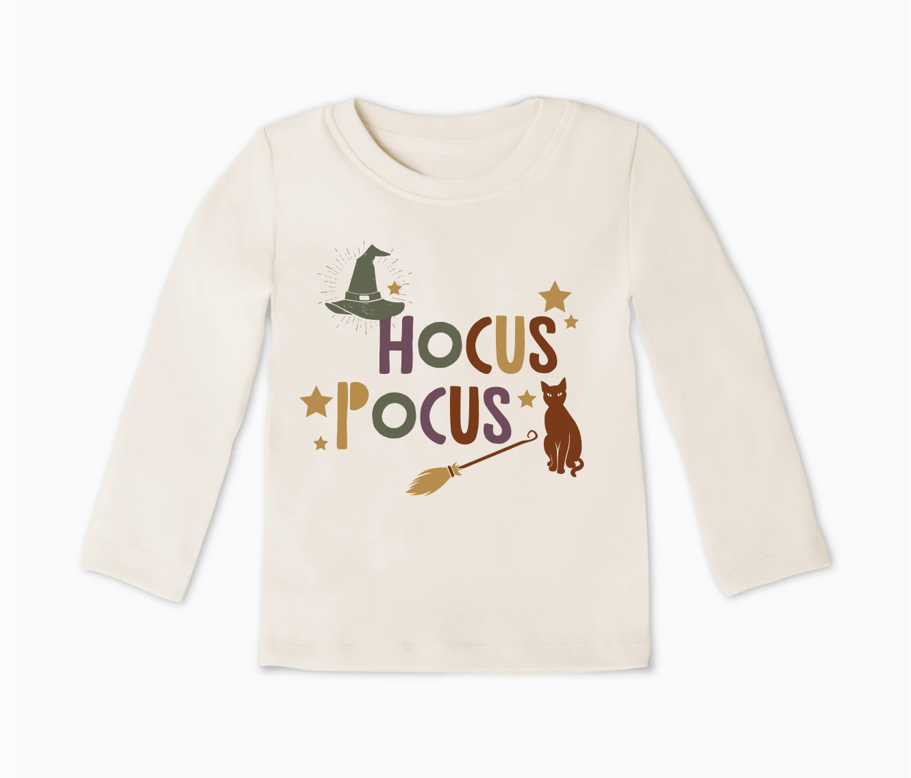 Hocus Pocus Cotton Toddler Long Sleeve Shirt
